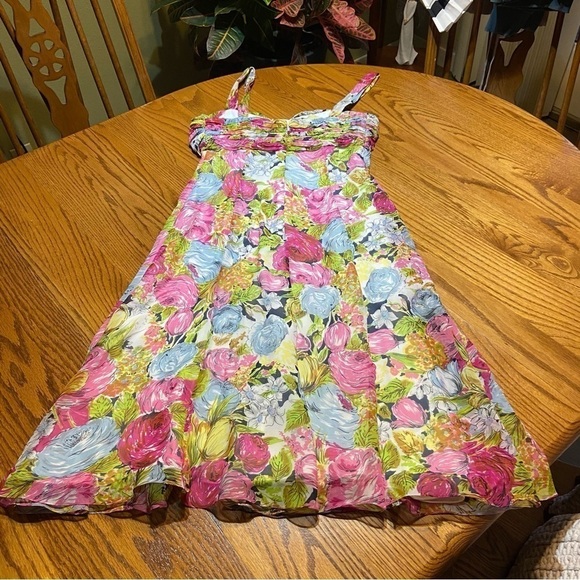 Sherrie Bloom x Peter Novello Cherry B Vintage Dress Size 4 Y2K - Picture 7 of 8